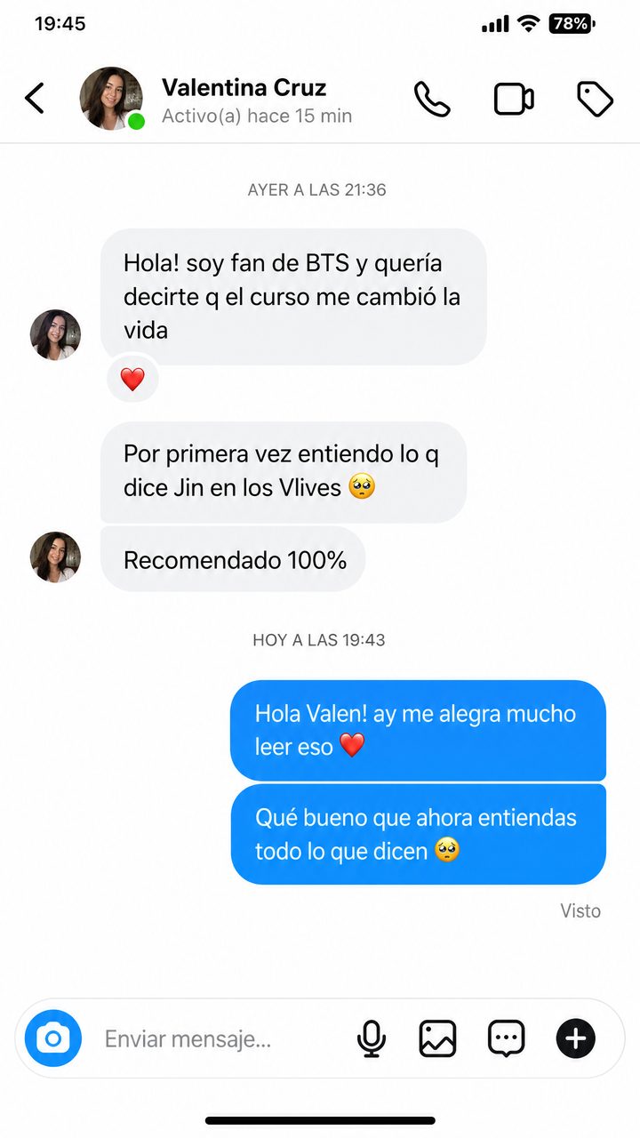 DM en Instagram