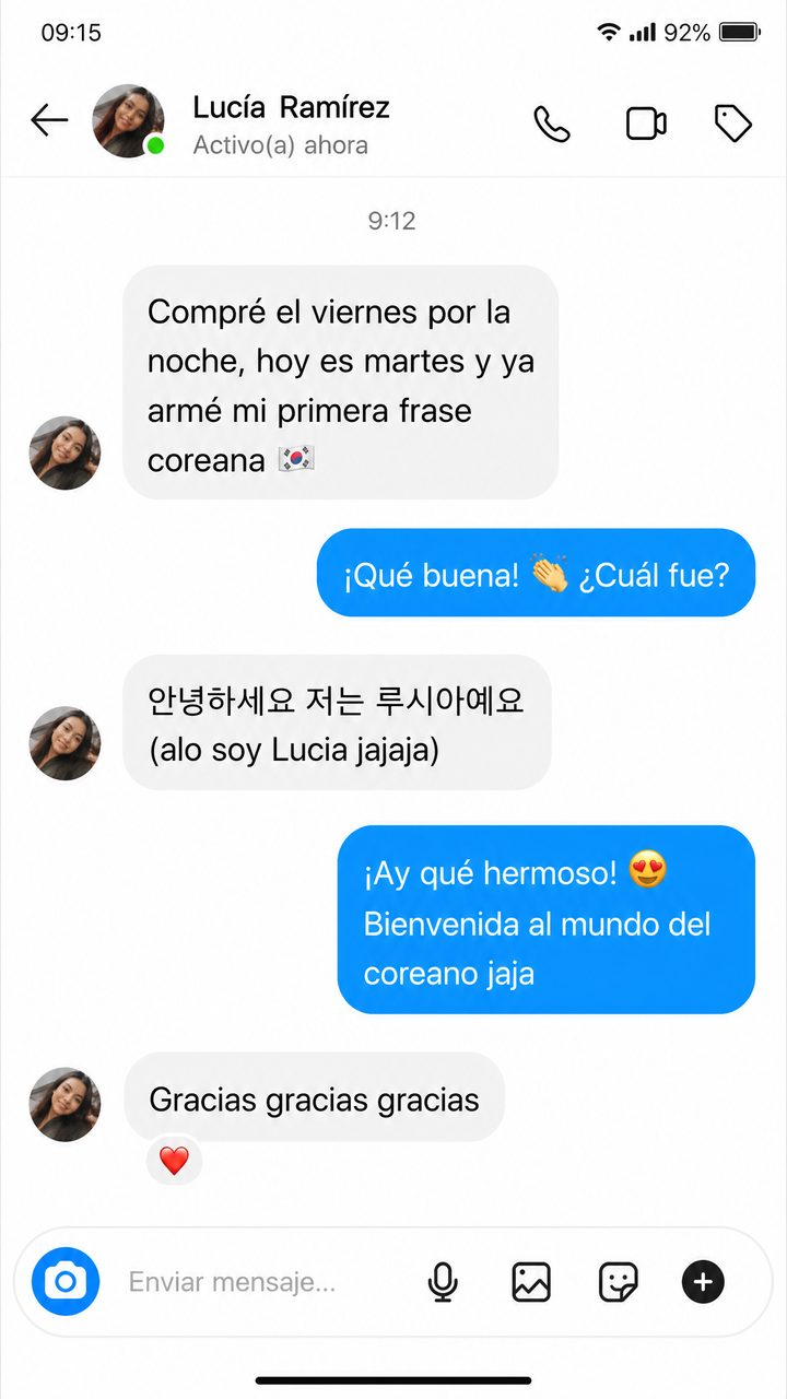 DM en Instagram